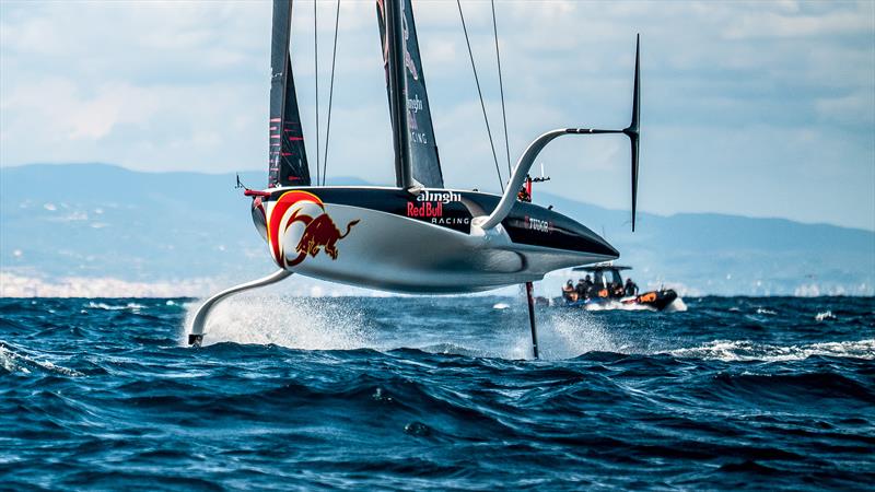 Alinghi Red Bull Racing - AC40 - Day 51 - Barcelona - August 29, 2023 - photo © Alex Carabi / America's Cup