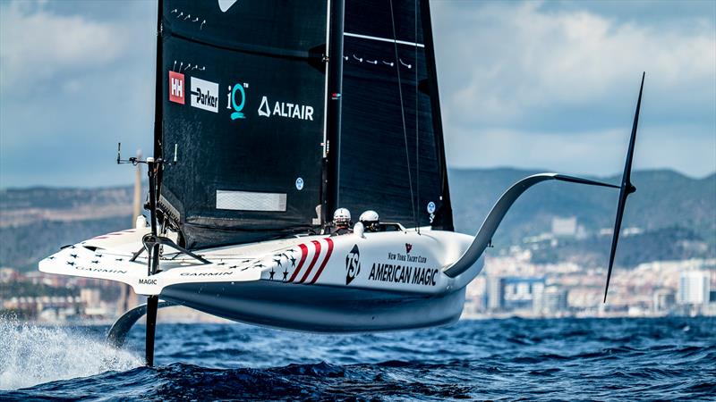 American Magic - AC40 - Day 60 - Barcelona - August 30, 2023 - photo © Paul Todd/America's Cup