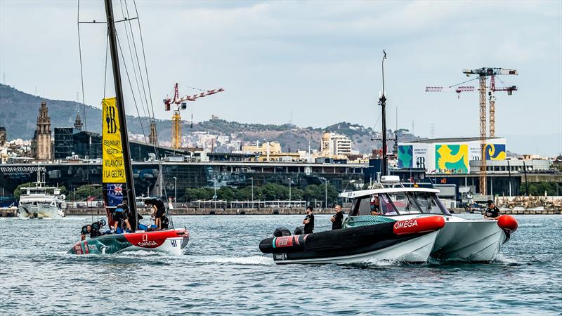 Emirates Team New Zealand - Barcelona - August 30, 2023 - photo © Paul Todd/America's Cup