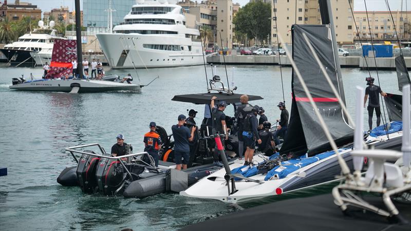 Alinghi Red Bull Racing - AC40 - Day 52 - Barcelona - August 30, 2023 - photo © Alex Carabi / America's Cup