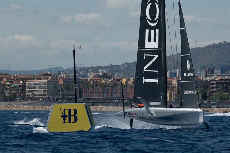 INEOS Britannia - AC40 - Day 62 - Barcelona - September 1, 2023 - photo © Job Vermeulen / America's Cup