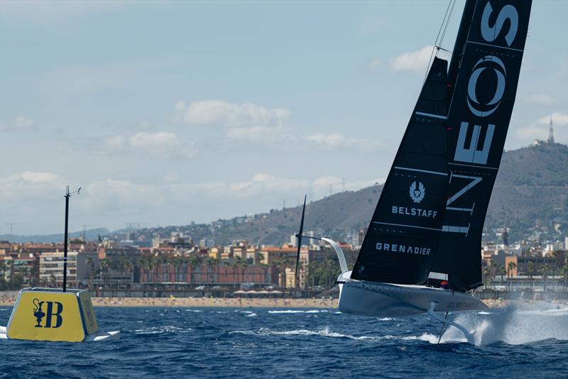 INEOS Britannia - AC40 - Day 62 - Barcelona - September 1, 2023 photo copyright Job Vermeulen / America's Cup taken at New York Yacht Club and featuring the AC40 class