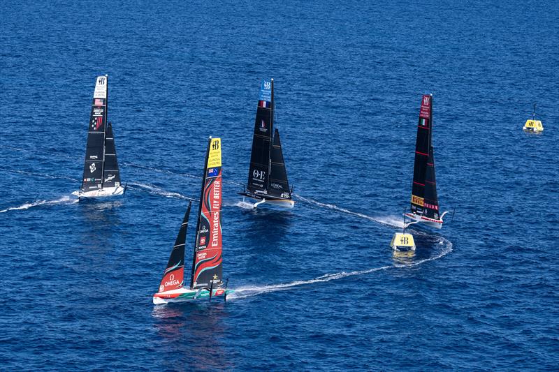  Practice Day -  AC40 - America's Cup Preliminary Regatta - Vilanova - September 14, 2023 - photo © America's Cup Media