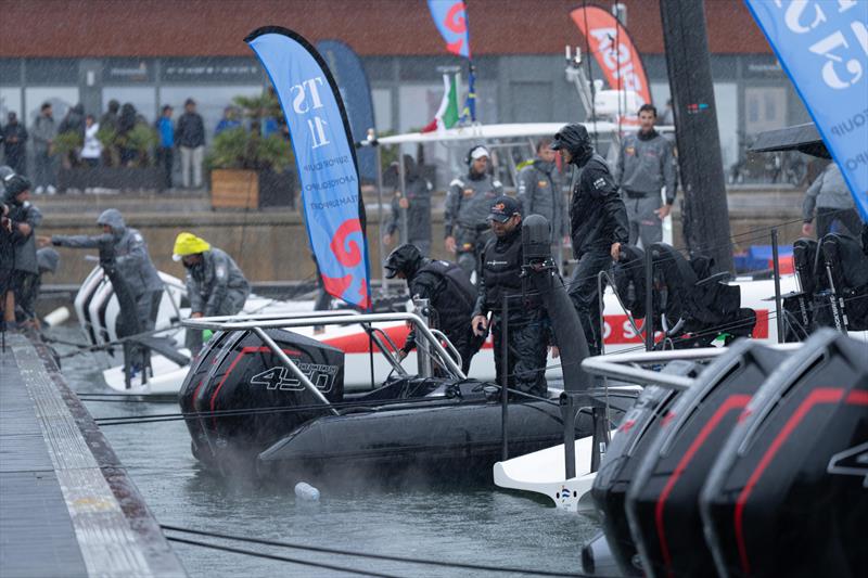 Race Day 1 -  AC40 - America's Cup Preliminary Regatta - Vilanova - September 15, 2023 - photo © America's Cup Media