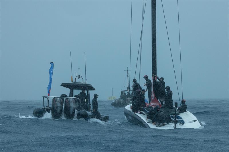 Race Day 1 -  AC40 - America's Cup Preliminary Regatta - Vilanova - September 15, 2023 - photo © America's Cup Media