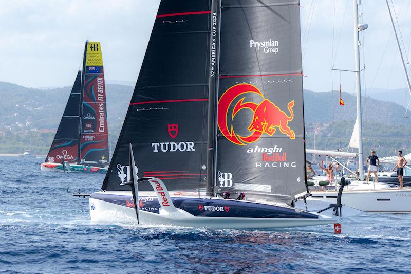 Race Day 2 -  AC40 - America's Cup Preliminary Regatta - Vilanova - September 16, 2023 photo copyright America's Cup Media taken at Club Náutic Vilanova and featuring the AC40 class