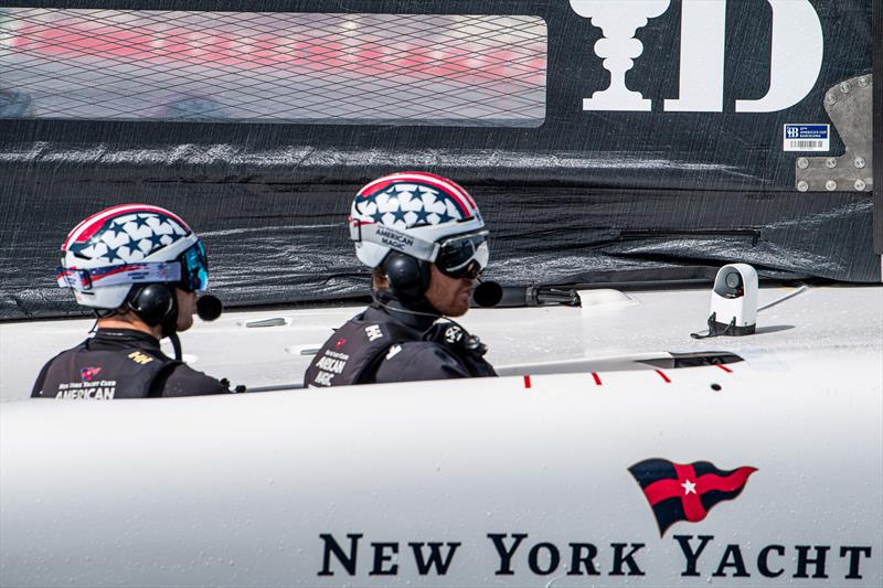 American Magic - Race Day 3 -  AC40 - America's Cup Preliminary Regatta - Vilanova - September 17, 2023 photo copyright America's Cup Media taken at Club Náutic Vilanova and featuring the AC40 class