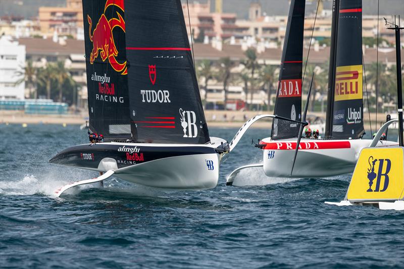 Race Day 3 -  AC40 - America's Cup Preliminary Regatta - Vilanova - September 17, 2023 photo copyright America's Cup Media taken at Club Náutic Vilanova and featuring the AC40 class