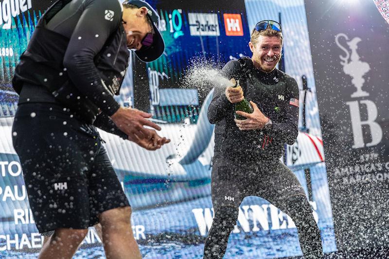 Day 3 of the America's Cup Preliminary Regatta in Vilanova photo copyright America's Cup Media taken at Club Náutic Vilanova and featuring the AC40 class