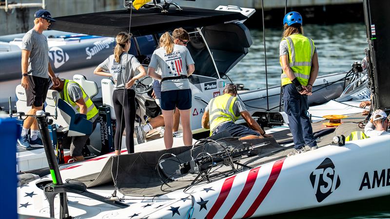 American Magic - AC40 - Day 65 - Barcelona - September 20, 2023 - photo © Paul Todd/America's Cup