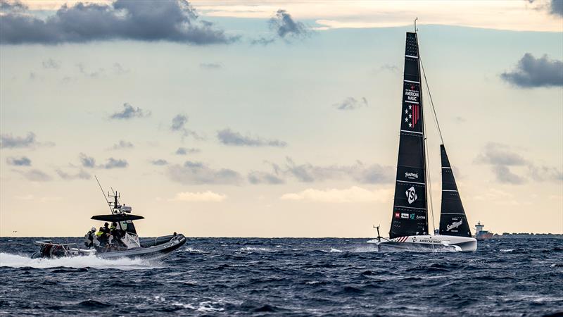 American Magic - AC40 - Day 65 - Barcelona - September 20, 2023 - photo © Paul Todd/America's Cup