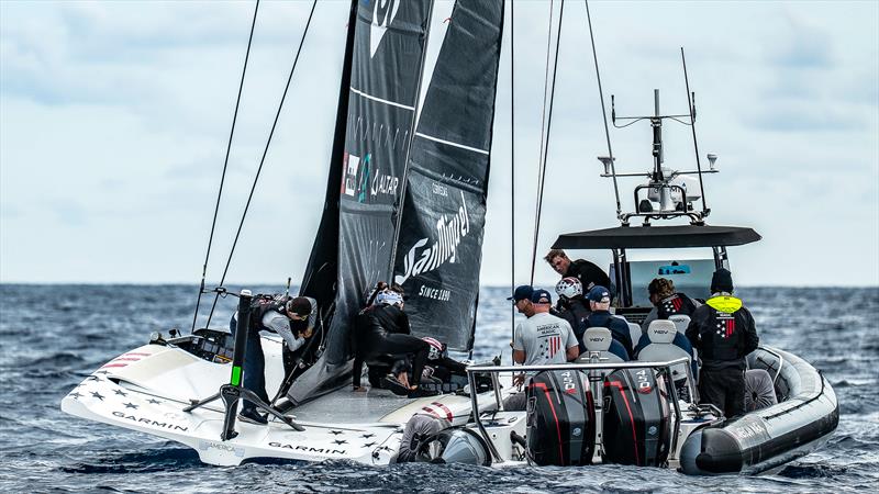 American Magic - AC40 - Day 65 - Barcelona - September 20, 2023 - photo © Paul Todd/America's Cup