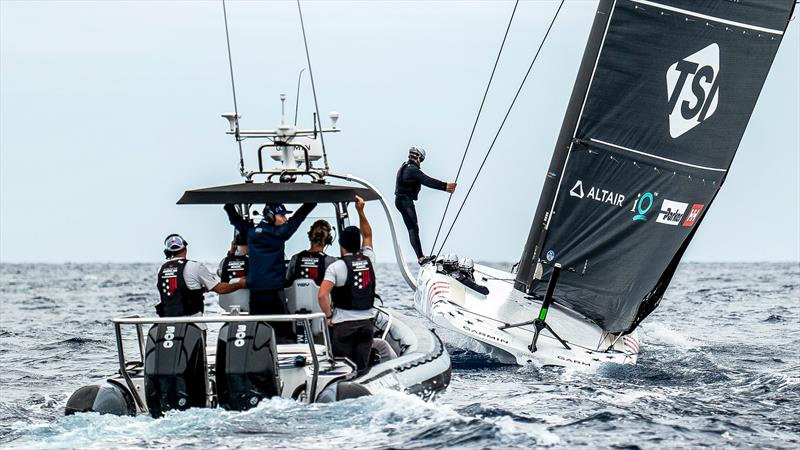 American Magic - AC40 - Day 64 - Barcelona - September 19, 2023 photo copyright Paul Todd/America's Cup taken at Real Club Nautico de Barcelona and featuring the AC40 class