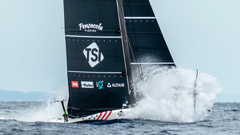 American Magic - AC40 - Day 64 - Barcelona - September 19, 2023 - photo © Paul Todd/America's Cup