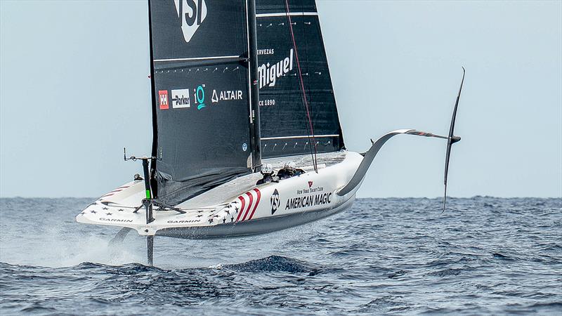 American Magic - AC40 - Day 64 - Barcelona - September 19, 2023 - photo © Paul Todd/America's Cup