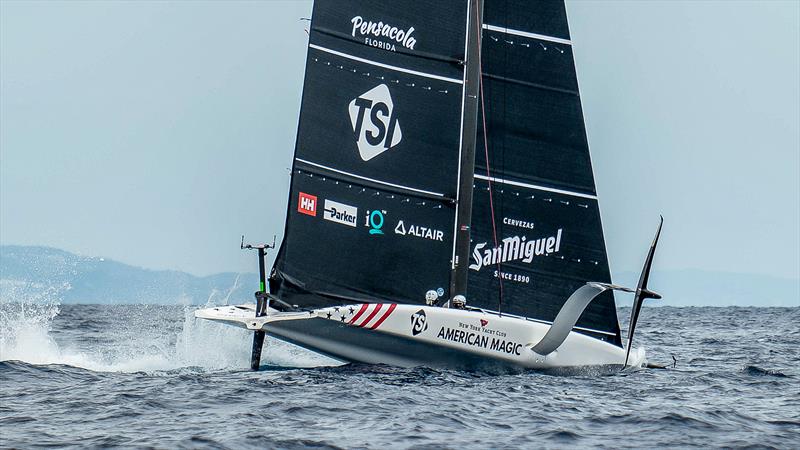 American Magic - AC40 - Day 64 - Barcelona - September 19, 2023 - photo © Paul Todd/America's Cup