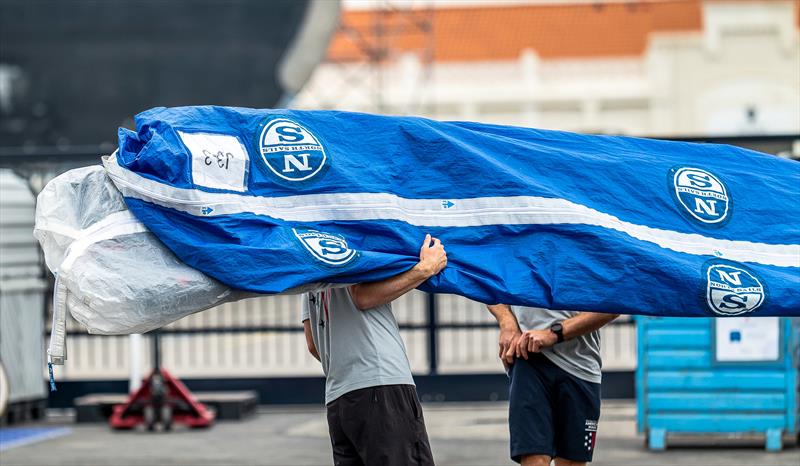 American Magic - AC40 - Day 66 - Barcelona - September 21, 2023 photo copyright Paul Todd/America's Cup taken at New York Yacht Club and featuring the AC40 class