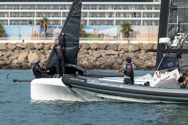 American Magic - AC40 - Day 66 - Barcelona - September 21, 2023 photo copyright Paul Todd/America's Cup taken at New York Yacht Club and featuring the AC40 class