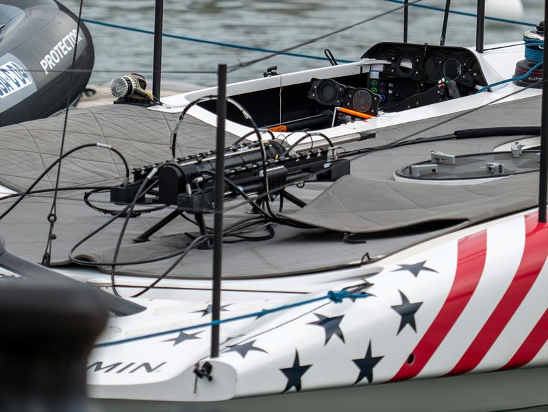 American Magic - AC40 - Day 66 - Barcelona - September 21, 2023 photo copyright Paul Todd/America's Cup taken at New York Yacht Club and featuring the AC40 class