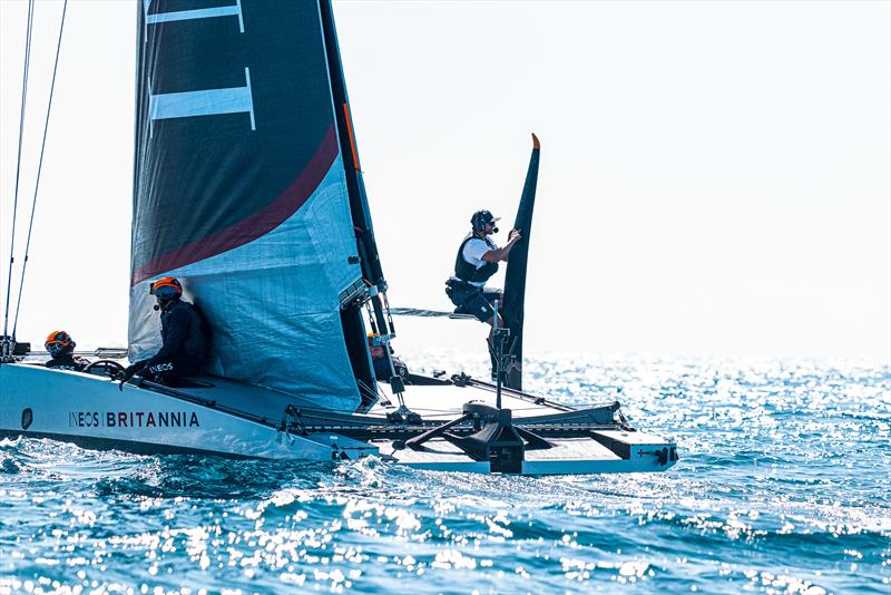 INEOS Britannia - T6 - LEQ12 - Day 76 - Barcelona - September 22, 2023 - photo © Ugo Fonolla / America's Cup