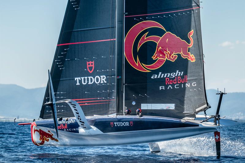 Alinghi Red Bull Racing - AC40 - Day 8 - Barcelona - September 25, 2023 - photo © Paul Todd/America's Cup
