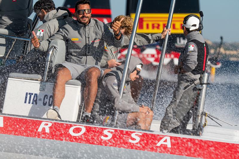 Luna Rossa Prada Pirelli - LEQ12 - Day 88 - Cagliari - September 26, 2023 photo copyright Ivo Rovira / America'sCup taken at Real Club Nautico de Barcelona and featuring the AC40 class