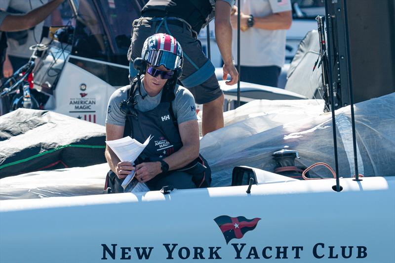 American Magic - AC40 - Day 67 - Barcelona - September 26, 2023 photo copyright Job Vermeulen / America's Cup taken at Real Club Nautico de Barcelona and featuring the AC40 class