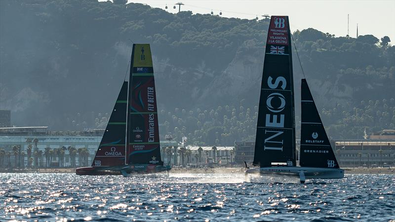 American Magic - AC40 - Day 67 - Barcelona - September 26, 2023 photo copyright Job Vermeulen / America's Cup taken at Real Club Nautico de Barcelona and featuring the AC40 class