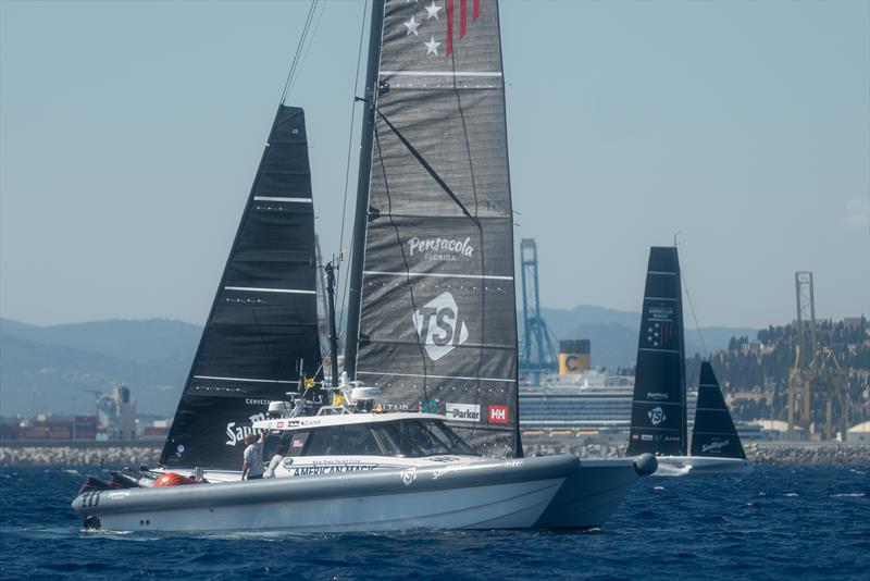 American Magic - AC40 - Day 68 - Barcelona - September 27, 2023 - photo © Job Vermeulen / America's Cup