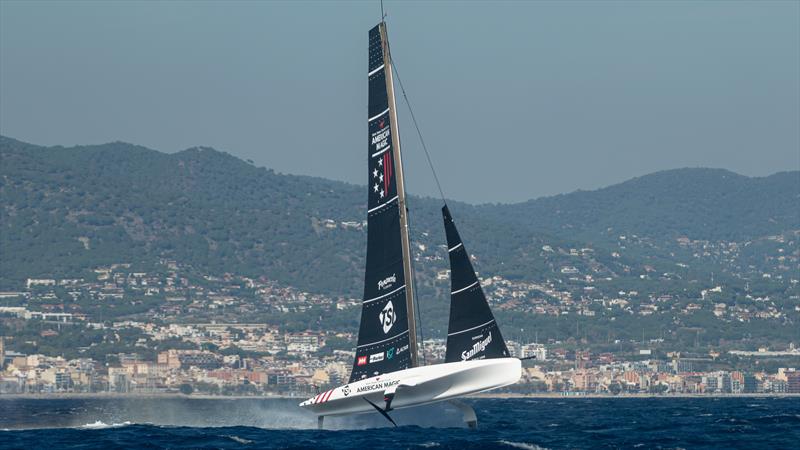 American Magic - AC40 - Day 68 - Barcelona - September 27, 2023 - photo © Job Vermeulen / America's Cup