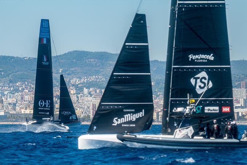 American Magic - AC40 - Day 68 - Barcelona - September 27, 2023 - photo © Job Vermeulen / America's Cup