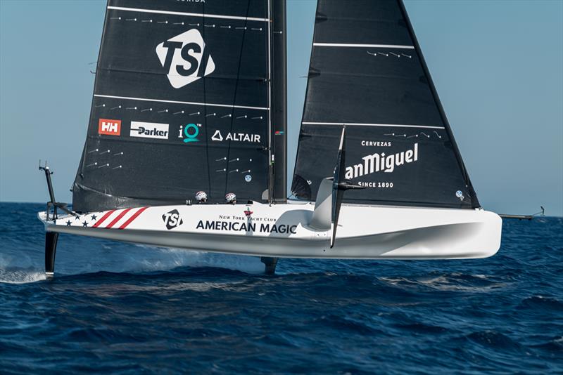 American Magic - AC40 - Day 69 - Barcelona - September 28, 2023 - photo © Job Vermeulen / America's Cup