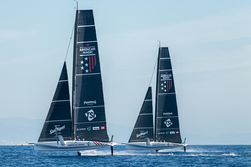 American Magic - AC40 - Day 69 - Barcelona - September 28, 2023 - photo © Job Vermeulen / America's Cup