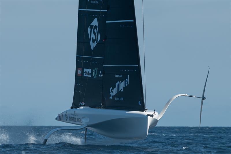 American Magic - AC40 - Day 69 - Barcelona - September 28, 2023 - photo © Job Vermeulen / America's Cup