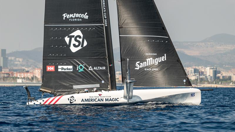 American Magic - AC40 - Day 71 - Barcelona - October 2, 2023 - photo © Job Vermeulen / America's Cup