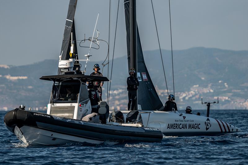 American Magic - AC40 - Day 71 - Barcelona - October 2, 2023 - photo © Job Vermeulen / America's Cup