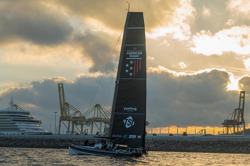 American Magic - AC40 - Day 71 - Barcelona - October 2, 2023 - photo © Job Vermeulen / America's Cup