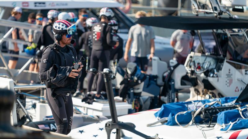 American Magic - AC40 - Day 72 - Barcelona - October 4, 2023 - photo © Job Vermeulen / America's Cup