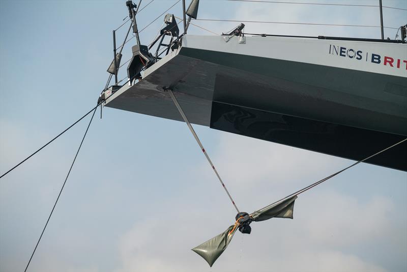 INEOS Britannia - AC40 - Day 78 - Barcelona - October 6, 2023 - photo © Alex Carabi / America's Cup