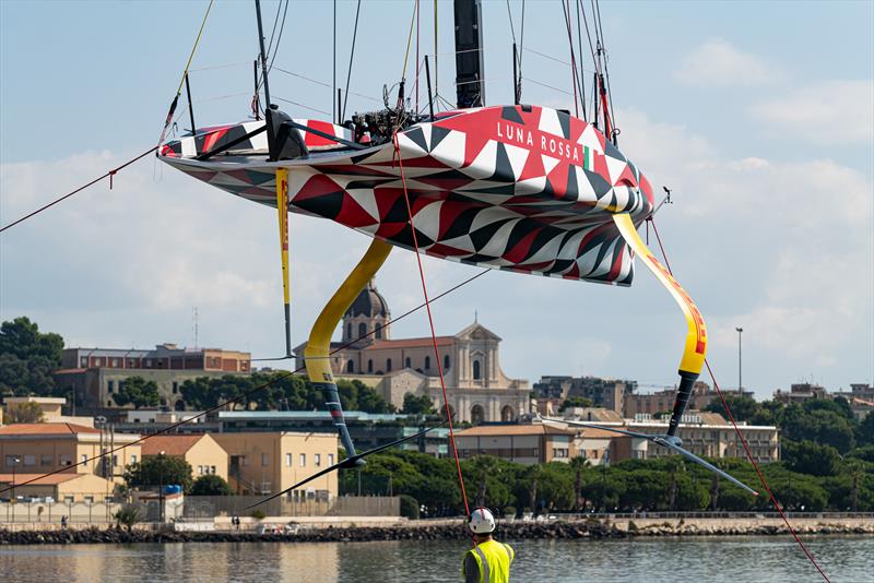 Luna Rossa - LEQ 12 - Day 91 -Cagliari - October 7, 2023 - photo © Ivo Rovira / America's Cup