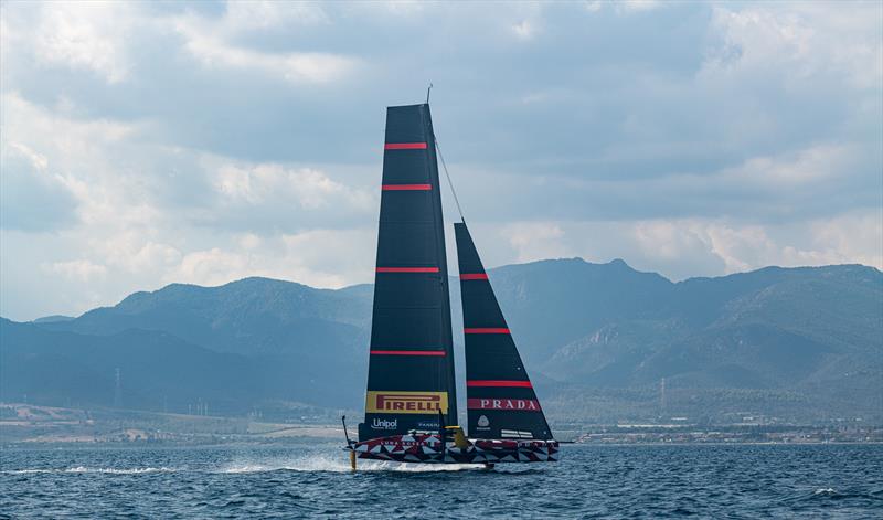 Luna Rossa - LEQ 12 - Day 91 -Cagliari - October 7, 2023 - photo © Ivo Rovira / America's Cup