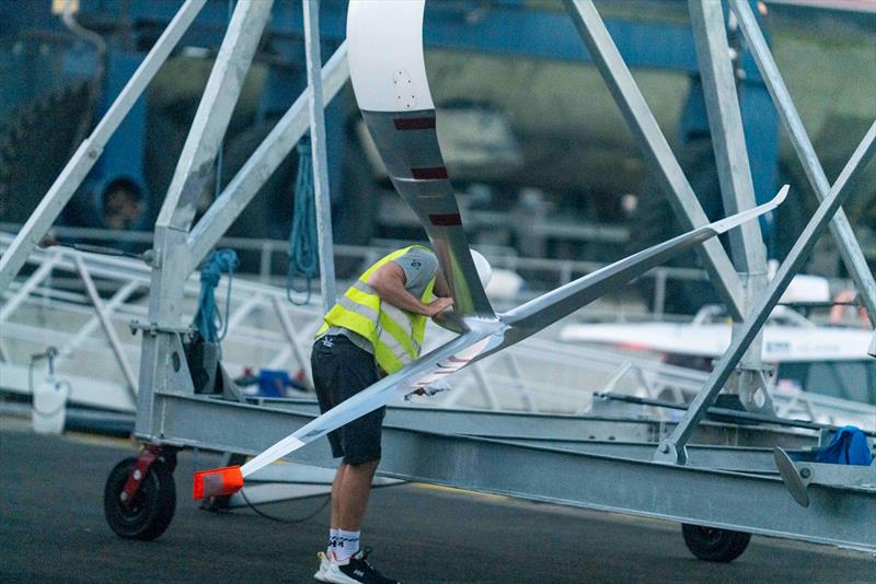 American Magic - AC40 - Day 75 - Barcelona - October 10, 2023 - photo © Job Vermeulen / America's Cup