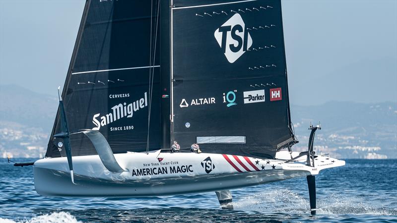 American Magic - AC40 - Day 76 - Barcelona - October 11, 2023 - photo © Job Vermeulen / America's Cup