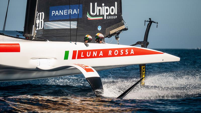 Luna Rossa - AC40 - Day 6 - Barcelona - October 11, 2023 - photo © Alex Carabi / America's Cup