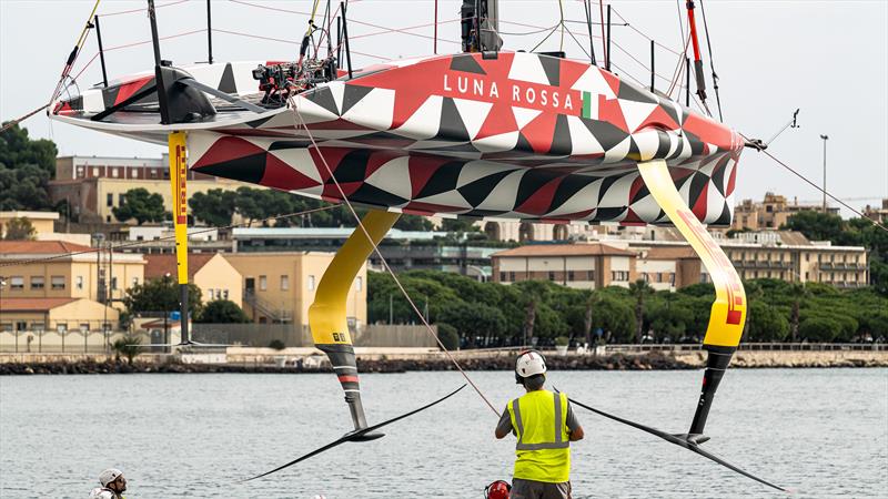 Luna Rossa - LEQ 12 - Day 95 - Cagliari - November 7, 2023 photo copyright Ivo Rovira / America's Cup taken at Circolo della Vela Sicilia and featuring the AC40 class