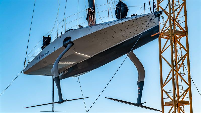 INEOS Britannia - LEQ 12 - Day 80 - Barcelona - November 7, 2023 photo copyright Paul Todd/America's Cup taken at Royal Yacht Squadron and featuring the AC40 class