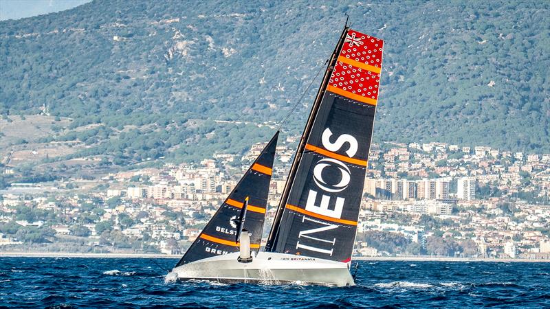 INEOS Britannia - LEQ 12 - Day 80 - Barcelona - November 7, 2023 - photo © Paul Todd/America's Cup