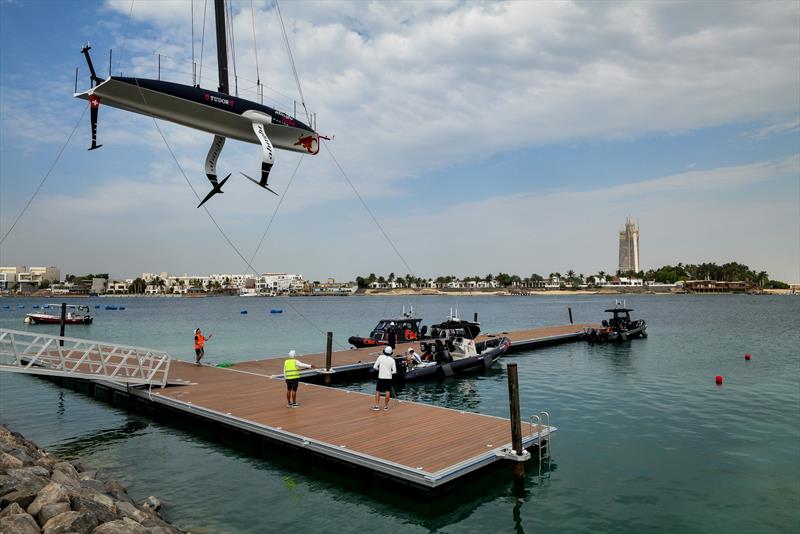 Alinghi Red Bull Racing - AC40 - Day 57 - Jeddah - November 7, 2023 photo copyright Alex Carabi / America's Cup taken at Jeddah Yacht Club and featuring the AC40 class
