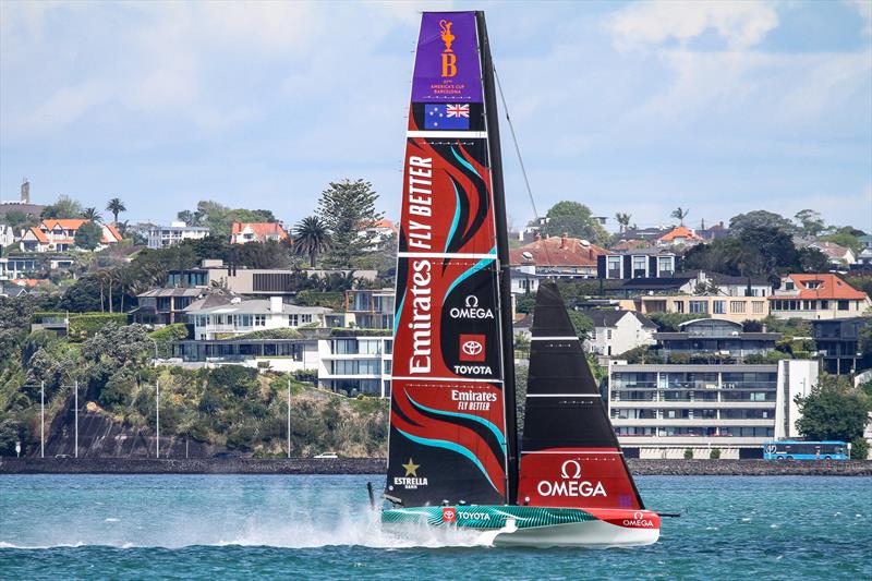 Emirates Team New Zealand - AC40 - Day 32 - Auckland - November 9, 2023 - photo © Richard Gladwell - Sail-World.com/nz