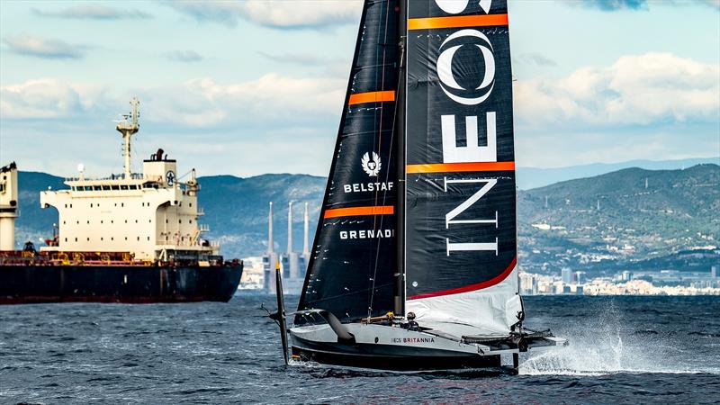 INEOS Britannia - LEQ 12 - Day 81 - Barcelona - November 10, 2023 - photo © Paul Todd/America's Cup